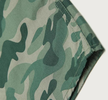 Adventure Camouflage Cotton Collared Boys Shirt