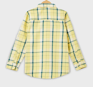 Adventure Checks Cotton Collared Boys Shirt