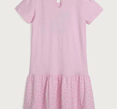 Embroidered Cotton Regular Fit Girls Dress