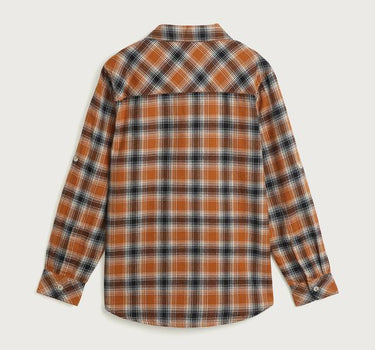 Adventure Checks Cotton Collared Boys Shirt