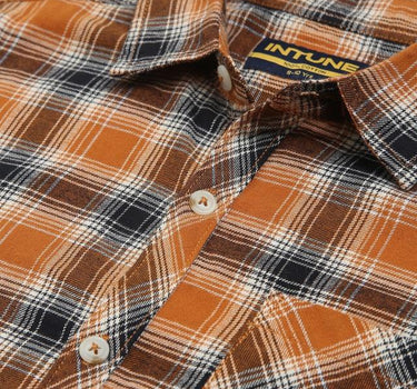 Adventure Checks Cotton Collared Boys Shirt