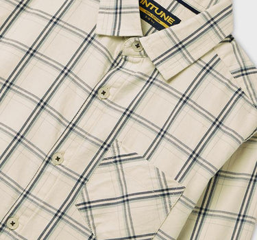 Adventure Checks Cotton Collared Boys Shirt