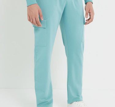 Solid Blended Regular Fit Men's Track Pant