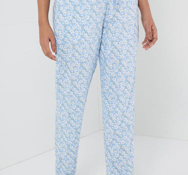 Printed Rayon Regular Fit Women's Pyjamas