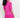 Solid Blended Fabric V-Neck Women's Knee Length Dress