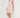 Tie & Dye Viscose V-Neck Women's Knee Length Dress