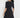 Solid Polyester Square Neck Women's Knee Length Dress