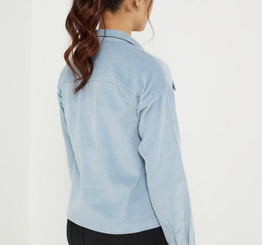 Solid Corduroy Regular Fit Women's Jacket