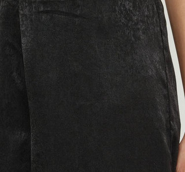 Solid Satin Regular Fit Women's Pants
