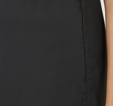 Solid Satin Regular Fit Women's Skirt