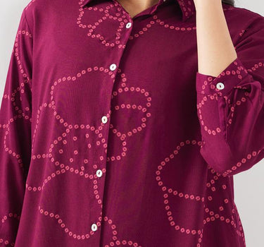 Printed Rayon Regular Fit Women's Kurta Set