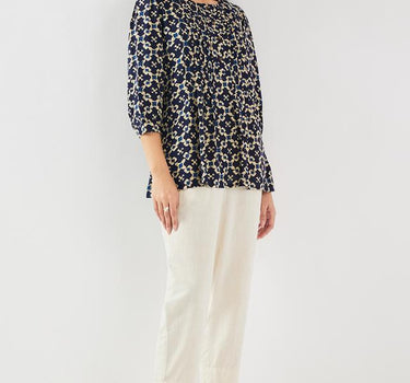 Printed Rayon Round Neck Women's Fusion Wear Kurta