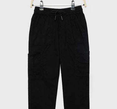 Solid Cotton Regular Fit Boys Pants