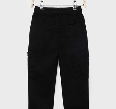 Solid Cotton Regular Fit Boys Pants