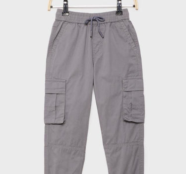 Solid Cotton Regular Fit Boys Trousers