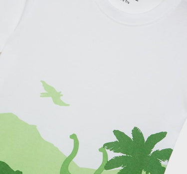 Printed Cotton Regular Fit Infant Boys T-Shirt