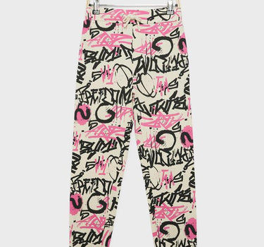 Printed Cotton Regular Fit Boys Joggers