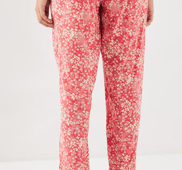 Printed Viscose Regular Fit Women's Pyjamas