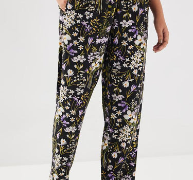 Printed Viscose Regular Fit Women's Pyjamas