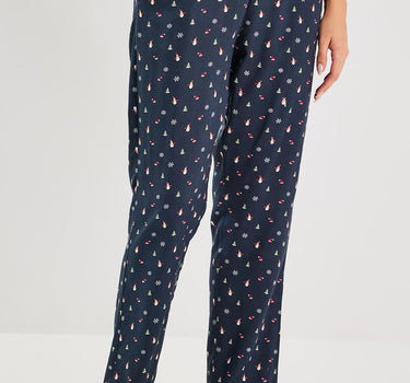 Printed Full Length Rayon Women's Pyjamas