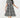 Printed Polyester Collared Women's Dress