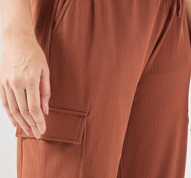 Solid Polyester Straight Fit Women's Pants