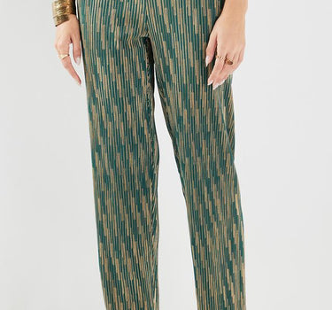 Solid Regular Fit Blended Fabric Women's Casual Wear Pants