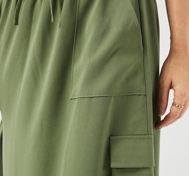 Solid Polyester Regular Fit Women's Skirt