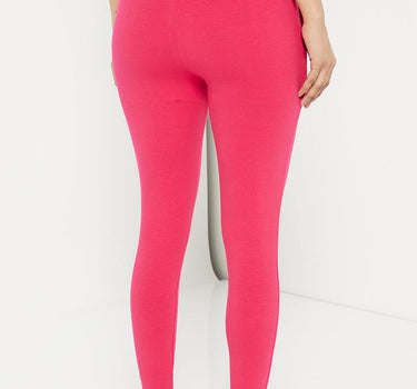 Cotton Lycra Bio-Washed Leggings