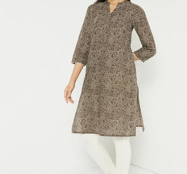 Bandhani Print Women's Cotton Kurta