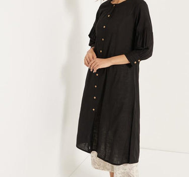 Balloon Sleeve Cotton Kurta