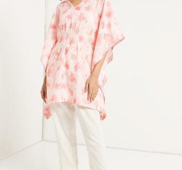 Elasticated Cotton Pants for Women