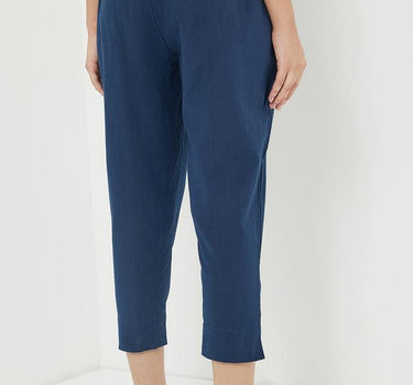 Elasticated Cotton Pants for Women