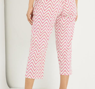 Chevron Print Pants for Women