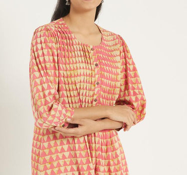 Pleated Women's Kurti