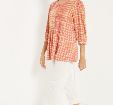 Pleated Women's Kurti