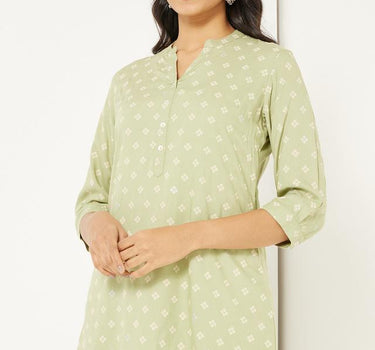 Pleated Women's Kurti