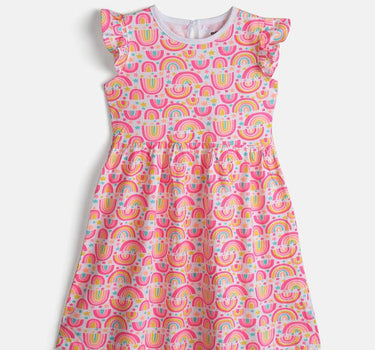 Printed Cotton Summer Dress for Girls