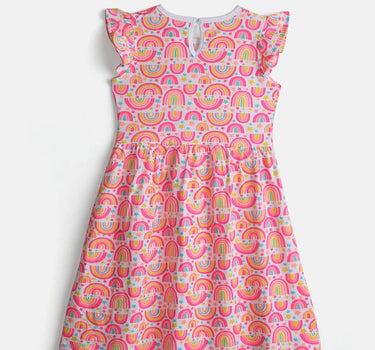 Printed Cotton Summer Dress for Girls