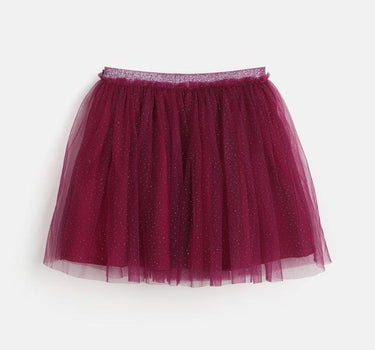 Netted Mesh Skirt for Girls