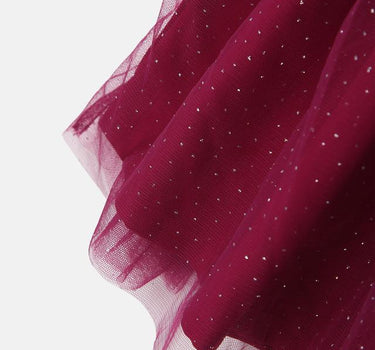 Netted Mesh Skirt for Girls