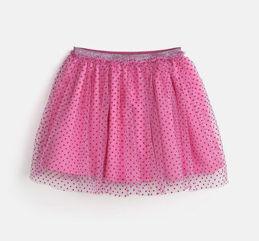 Netted Mesh Skirt for Girls