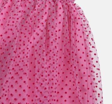 Netted Mesh Skirt for Girls