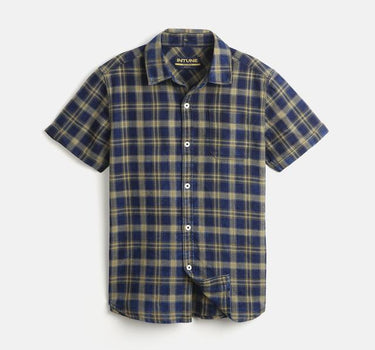 Checks Cotton Hooded Boys Shirt