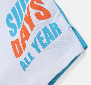 Surf's All Day All Year Cotton T-shirt for Boys