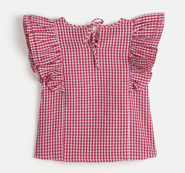 Dyed Cotton Regular Fit Girls Top