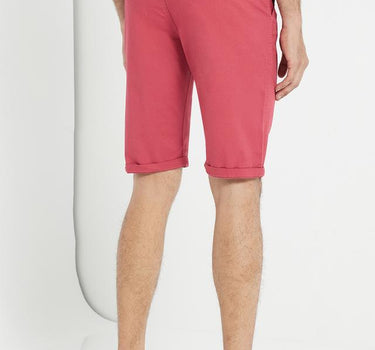 Coral Summer Comfort Fit Cotton Stretch Shorts