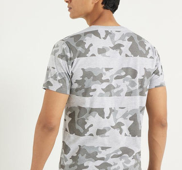 Printed Cotton Regular Fit Men's T-Shirt