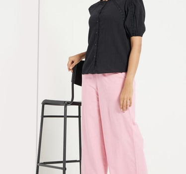 Pink Casual Pants for Women