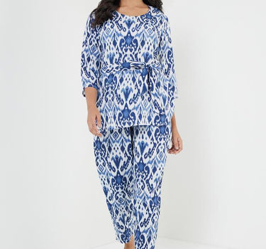 Printed Rayon Regular Fit Women's Co-Ord Set